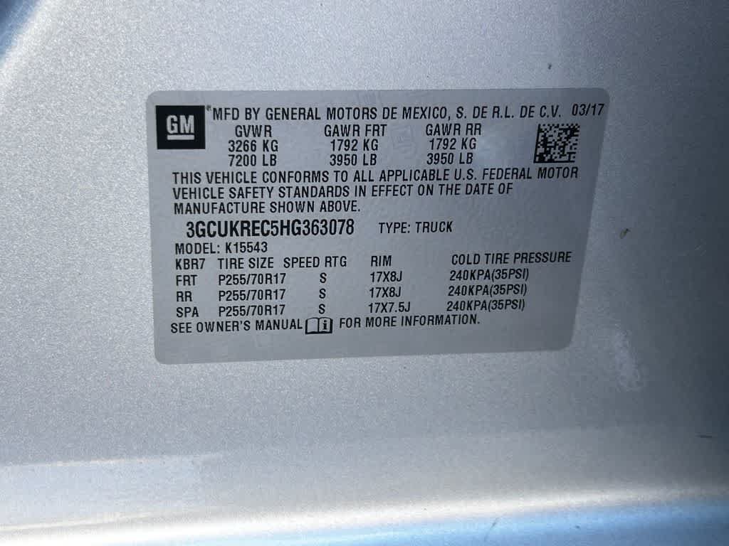 Used 2017 Chevrolet Silverado 1500 LT w/ All Star Edition AWD/4WD image 19