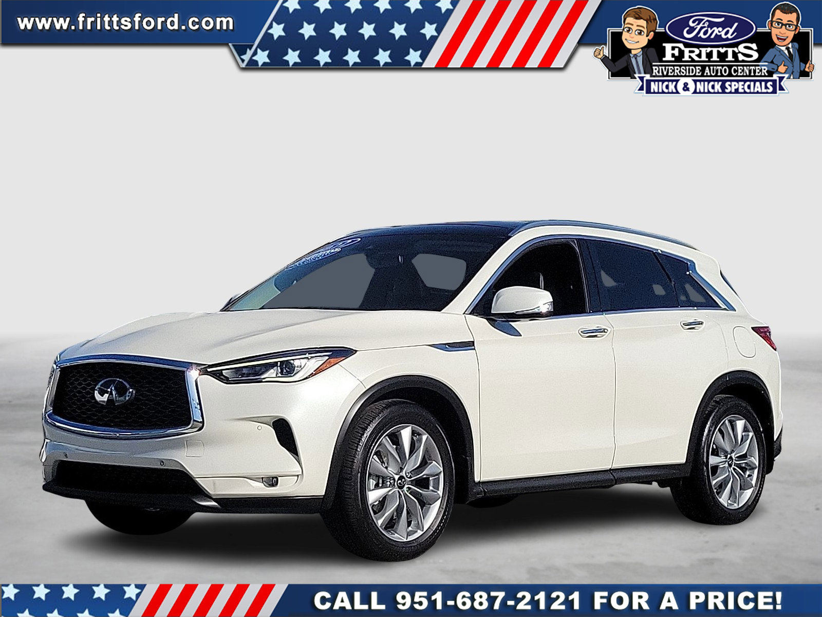 Used 2022 INFINITI QX50 Essential FWD image 1