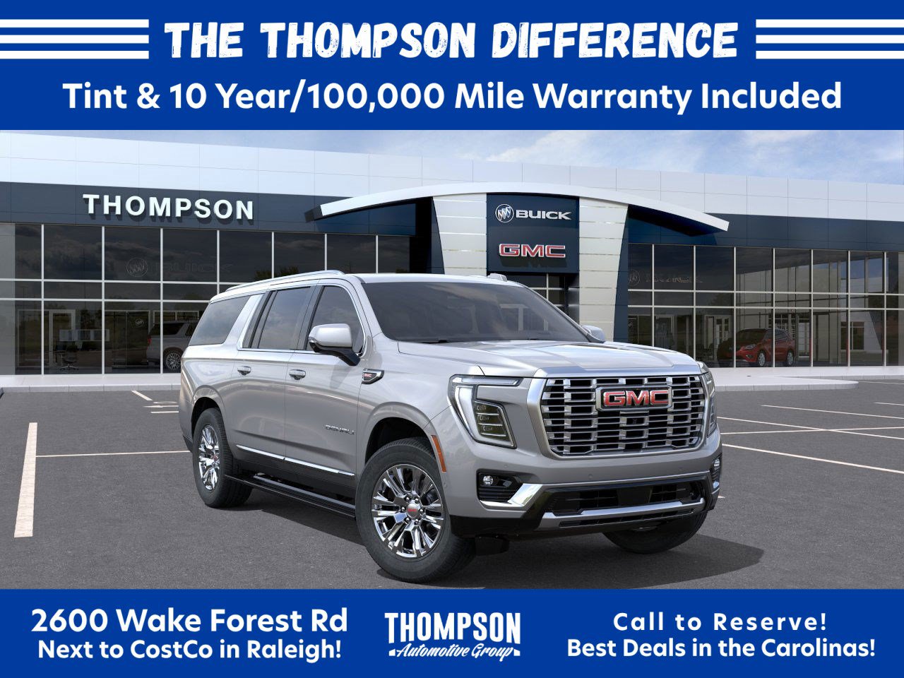 New 2026 GMC Yukon XL Denali w/ Sun & Power Step Package AWD/4WD image 1