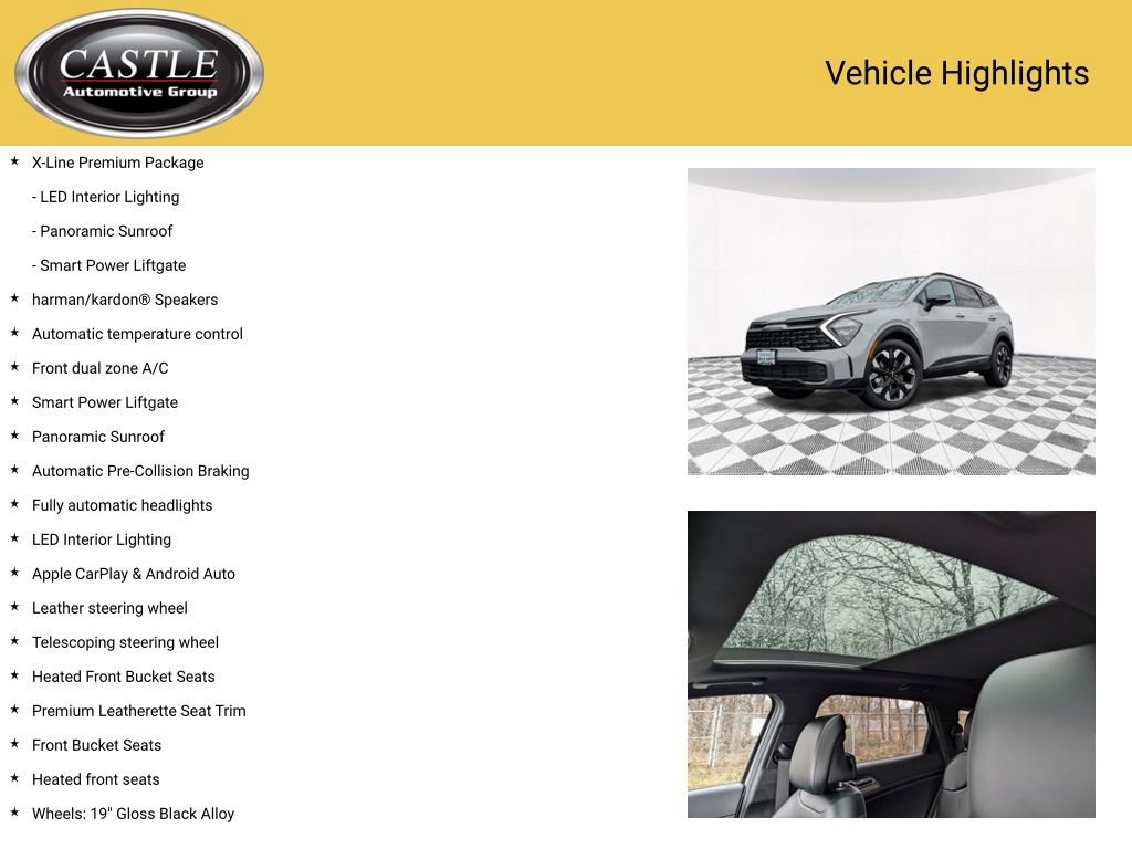 Used 2023 Kia Sportage X-Line w/ X-Line Premium Package image 4