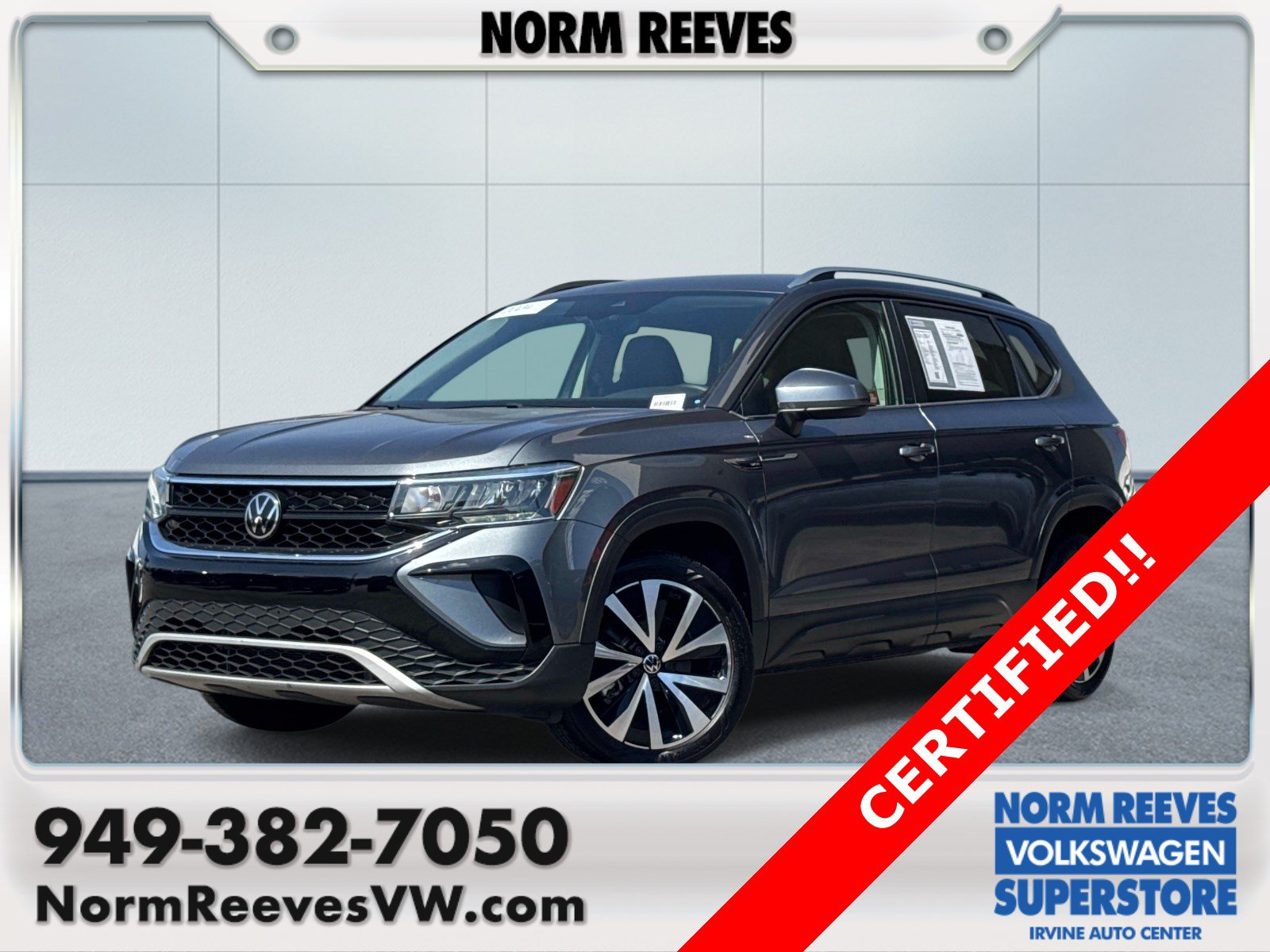 Certified 2024 Volkswagen Taos SE FWD image 1
