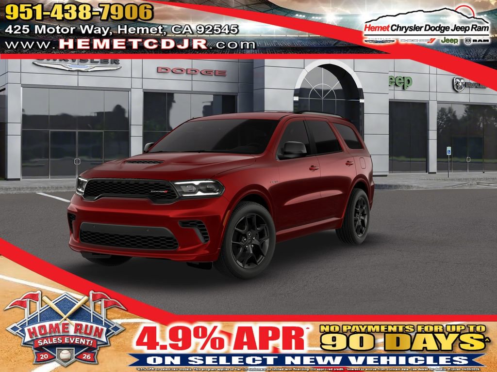 New 2026 Dodge Durango GT w/ Blacktop Package