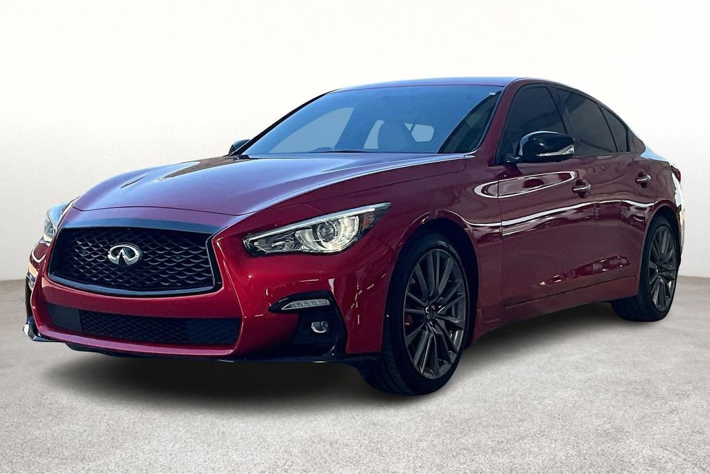 Certified 2021 INFINITI Q50 Red Sport 400 w/ Proactive Package image 10