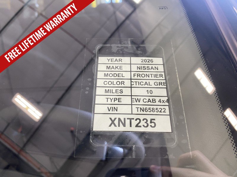 New 2026 Nissan Frontier SV w/ SV Convenience Package AWD/4WD image 39