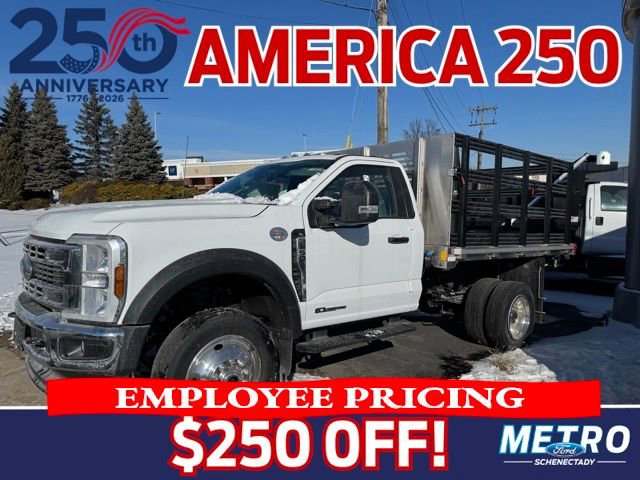New 2024 Ford F550 4x4 Regular Cab Super Duty w/ XL Chrome Package image 3