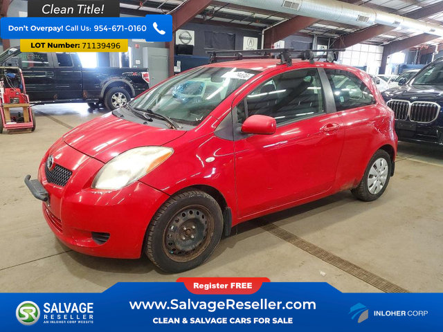 Used 2007 Toyota Yaris 2-Door Hatchback FWD image 1