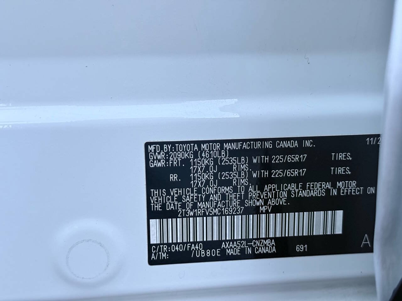 Used 2021 Toyota RAV4 XLE FWD image 38