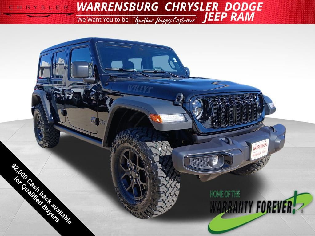 New 2026 Jeep Wrangler Willys