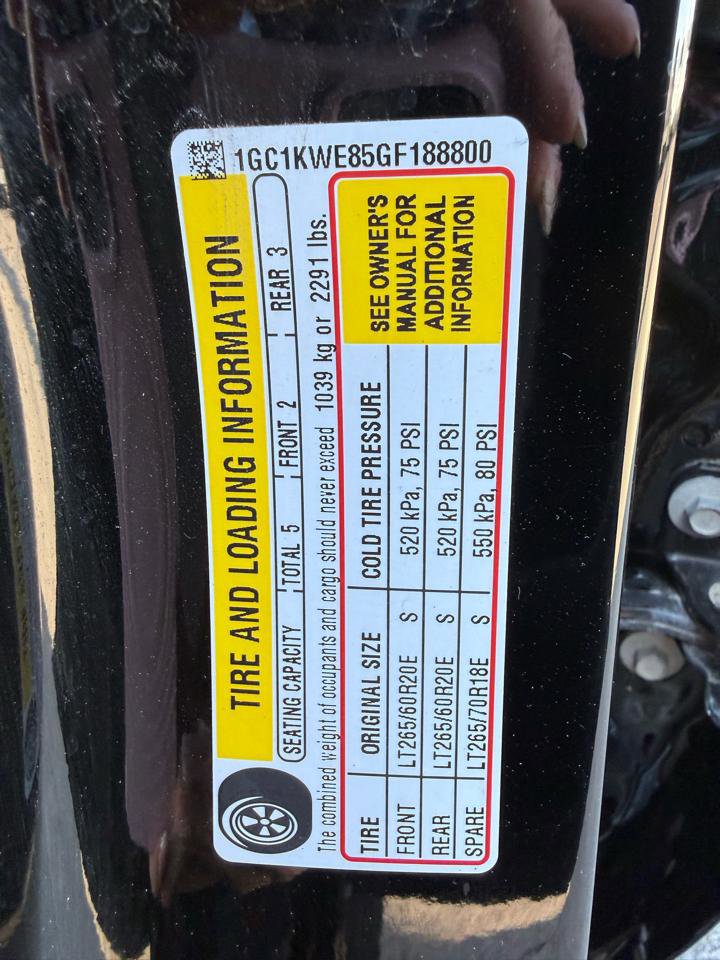 Used 2016 Chevrolet Silverado 2500 LTZ w/ Duramax Plus Package image 15