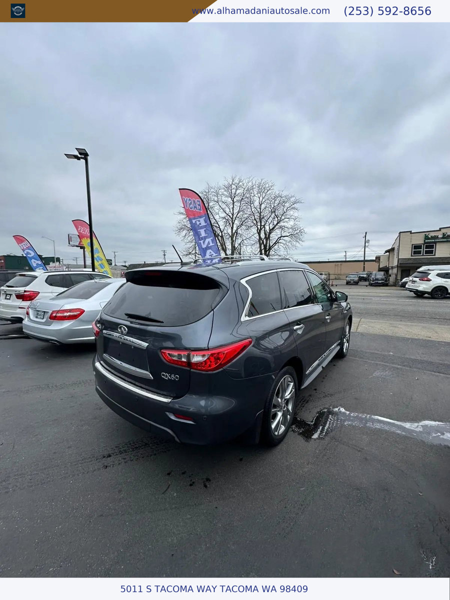 Used 2014 INFINITI QX60 AWD Hybrid w/ HEV Deluxe Touring Package image 6