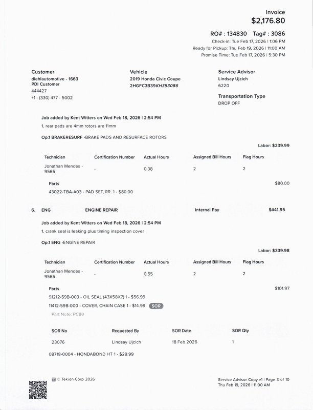 Used 2019 Honda Civic EX image 28