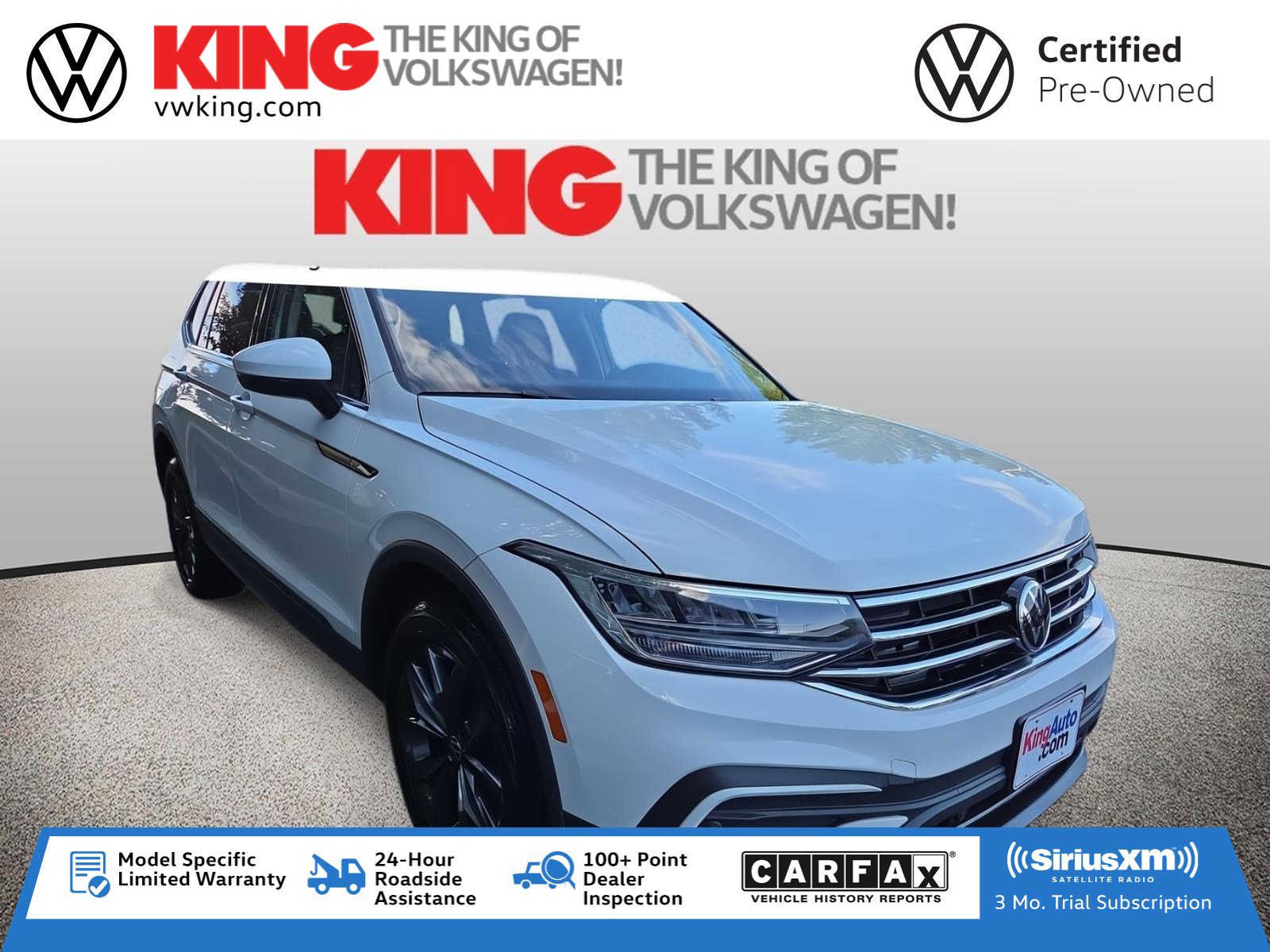 Certified 2022 Volkswagen Tiguan SE