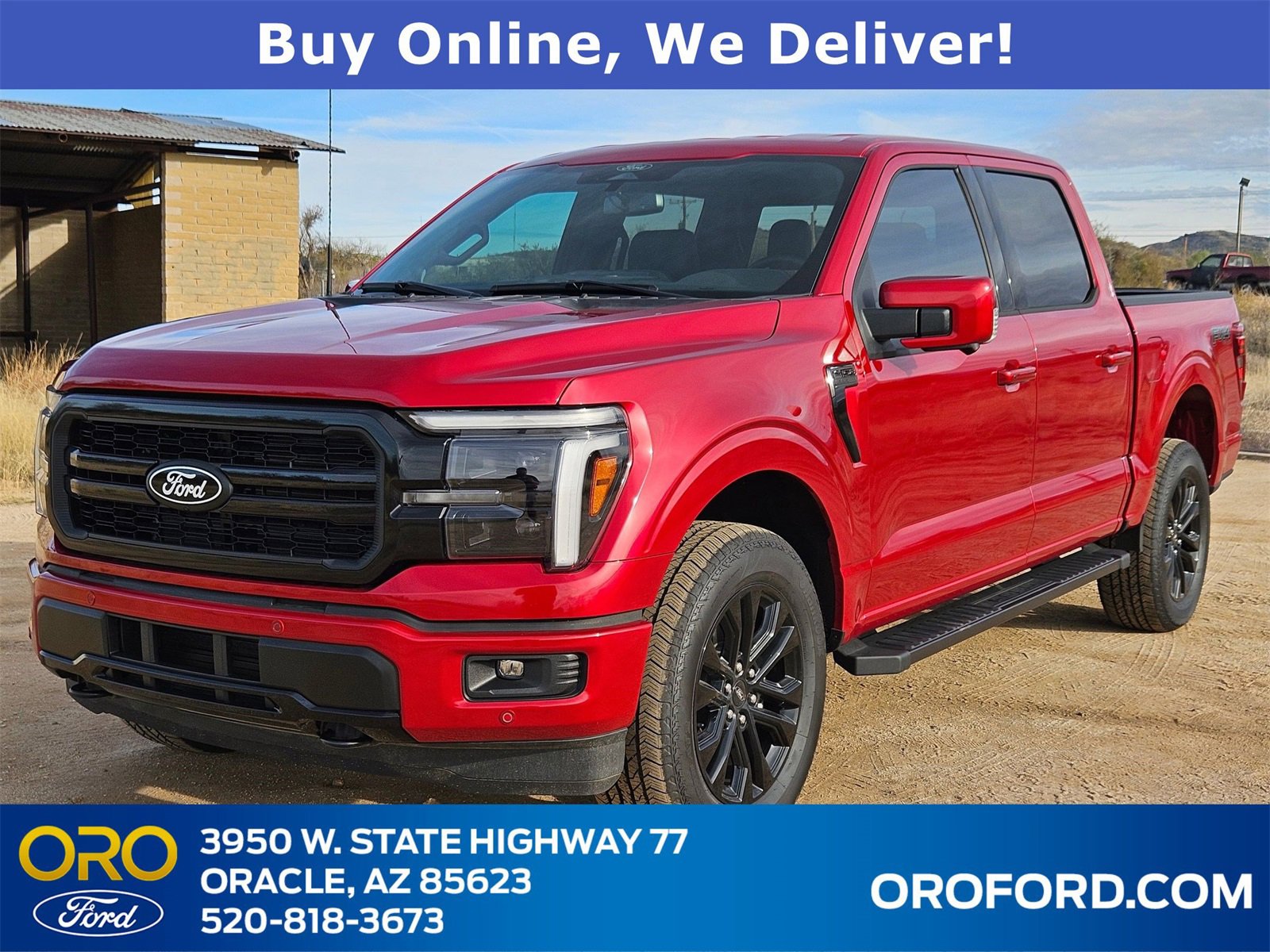 New 2025 Ford F150 Lariat w/ Equipment Group 501A Mid
