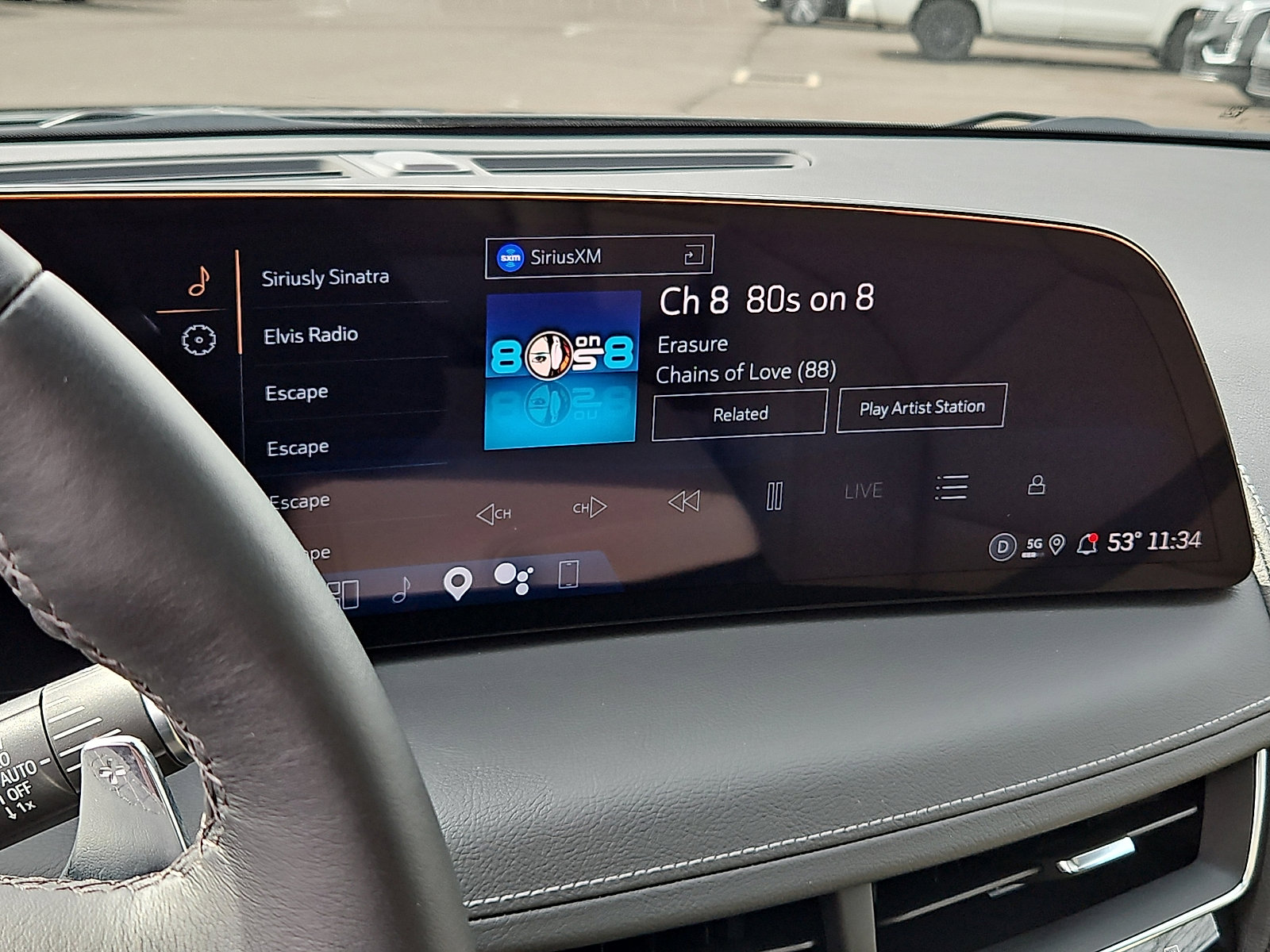 Certified 2025 Cadillac CT5 Premium Luxury w/ Sun And Sound Package image 18