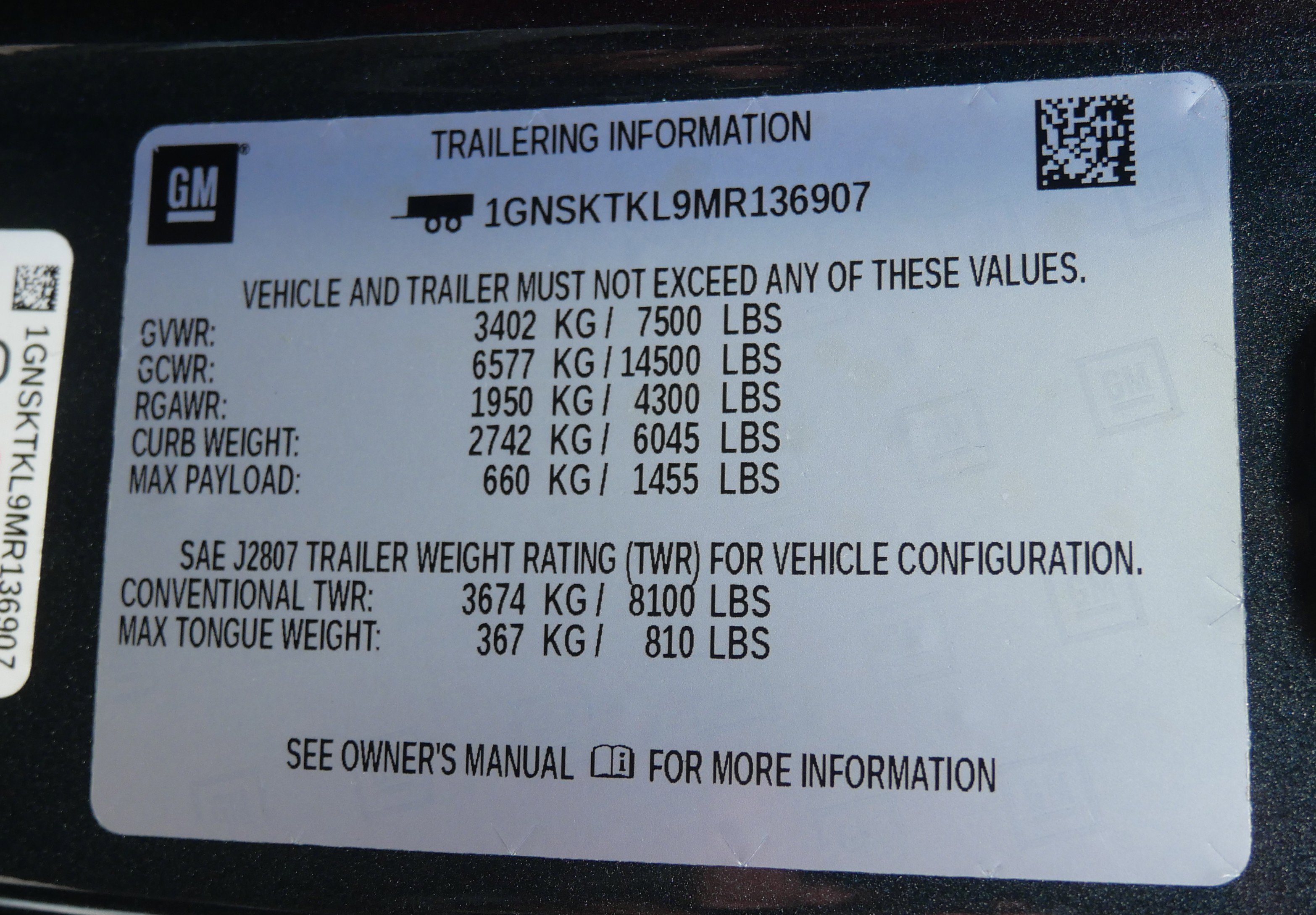 Used 2021 Chevrolet Tahoe High Country w/ Premium Package image 23