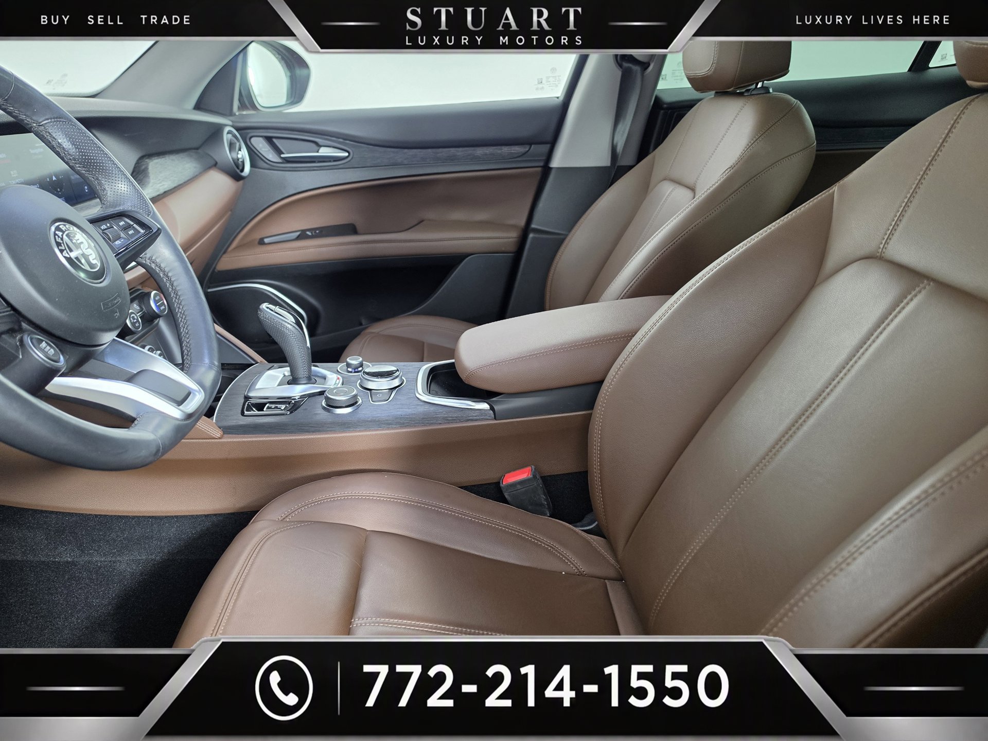 Used 2020 Alfa Romeo Stelvio Sport w/ Quick Order Package 22K Sport RWD image 3