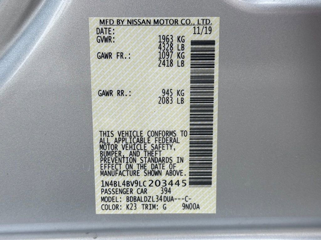 Used 2020 Nissan Altima 2.5 S image 29