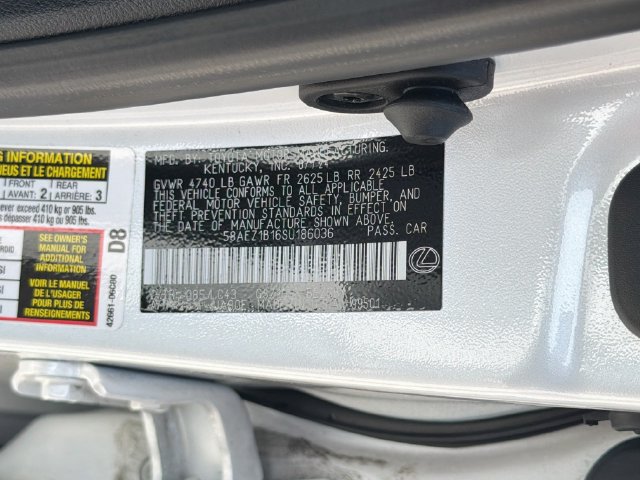 Used 2025 Lexus ES 350 w/ Technology Package FWD image 44