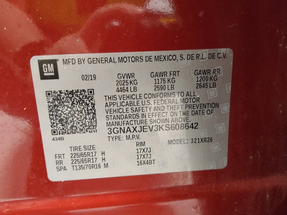 Used 2019 Chevrolet Equinox LT w/ Driver Convenience Package image 33