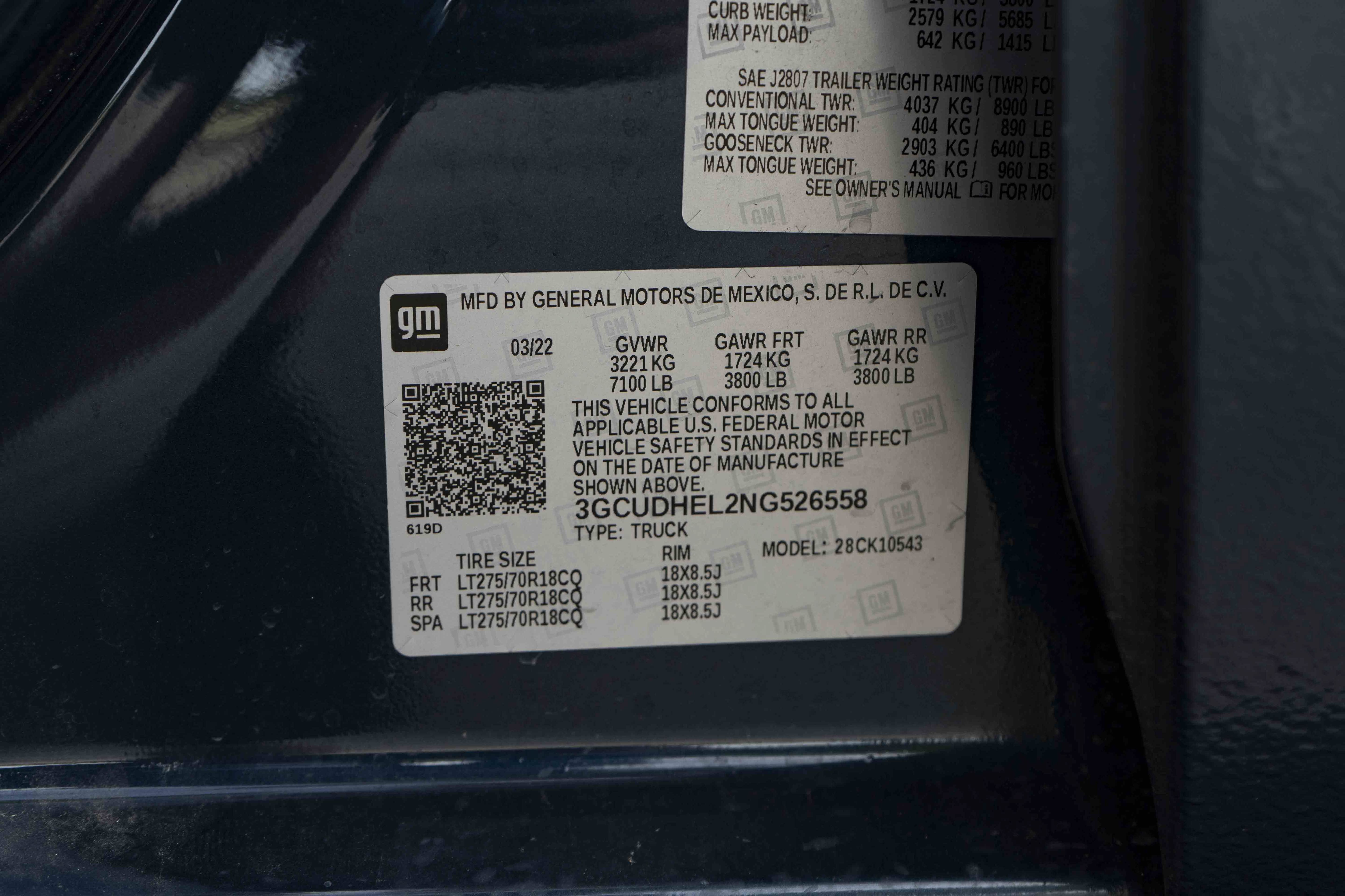 Used 2022 Chevrolet Silverado 1500 ZR2 w/ Technology Package AWD/4WD image 41