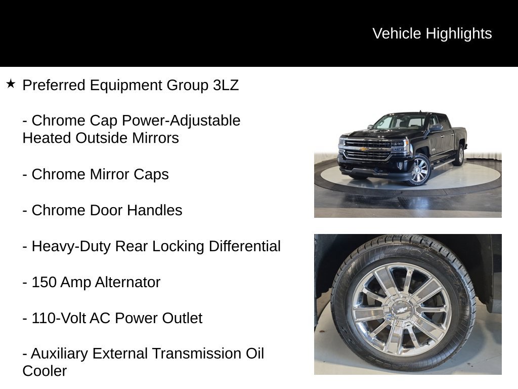 Used 2018 Chevrolet Silverado 1500 High Country AWD/4WD image 19