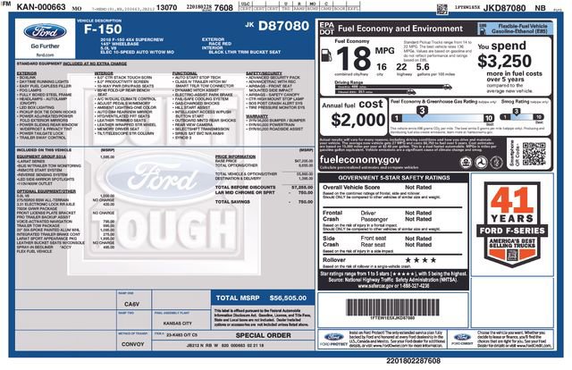 Used 2018 Ford F150 Lariat image 18