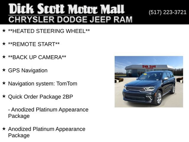 Used 2021 Dodge Durango Citadel AWD/4WD image 16