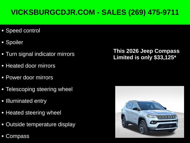 New 2026 Jeep Compass Limited image 22