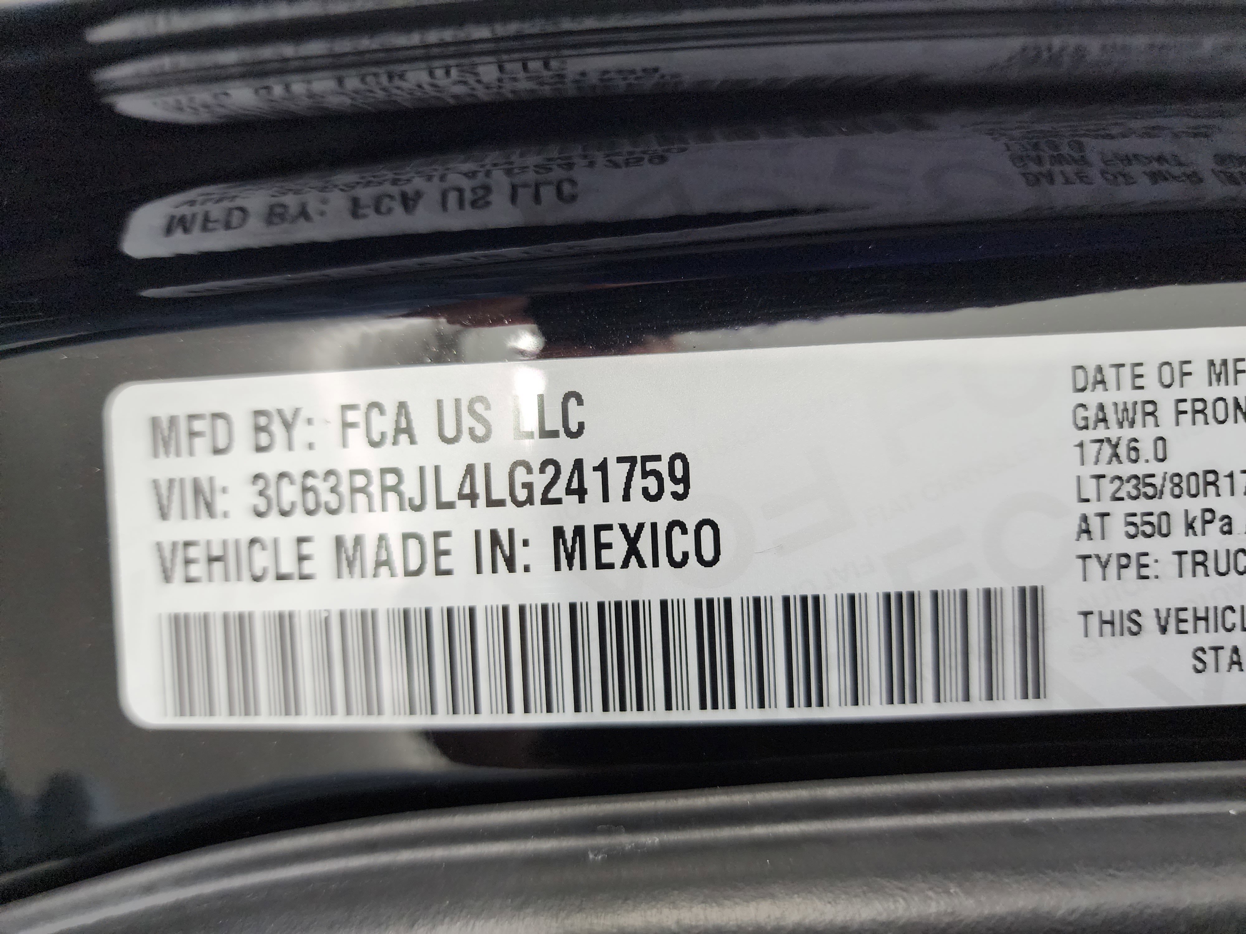 Used 2020 RAM 3500 Laramie image 70