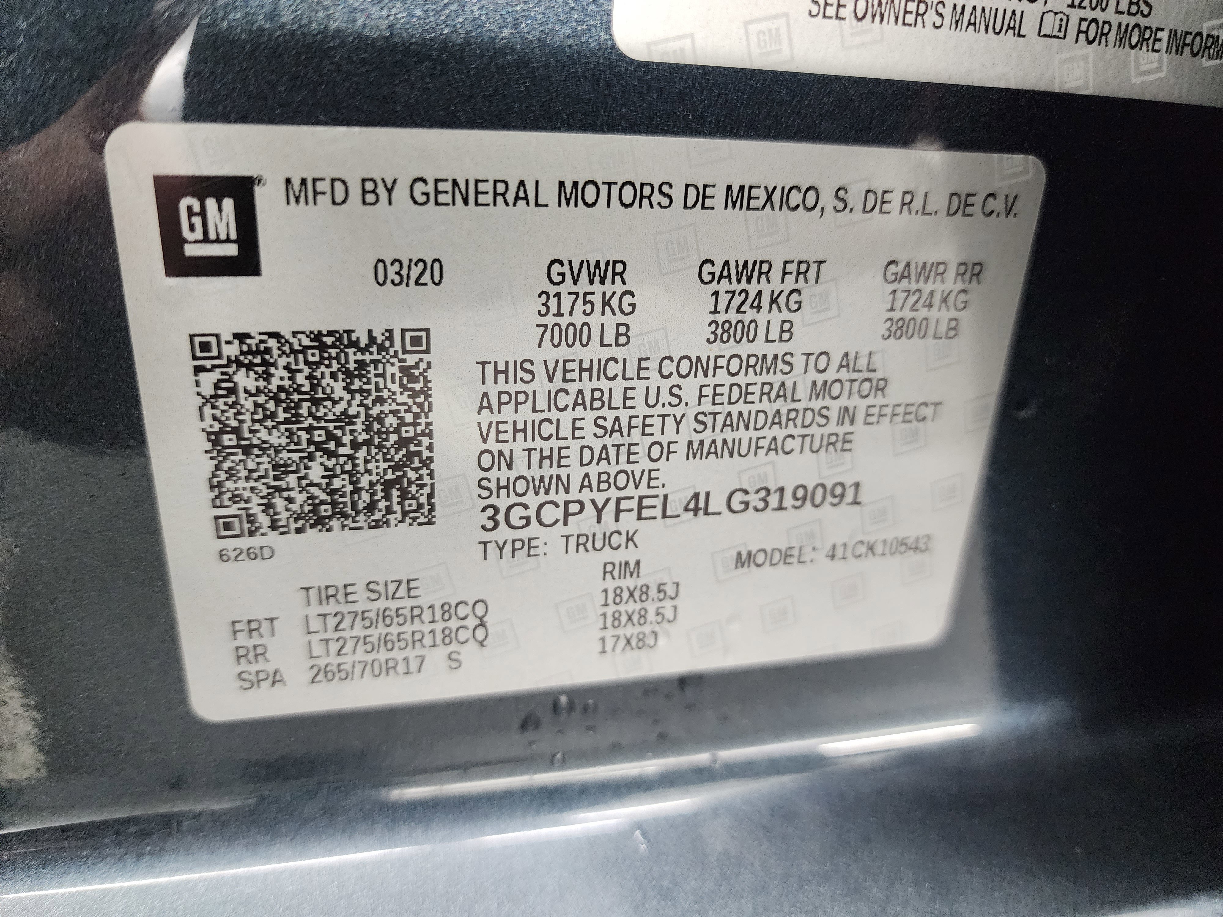 Used 2020 Chevrolet Silverado 1500 LT Trail Boss image 59