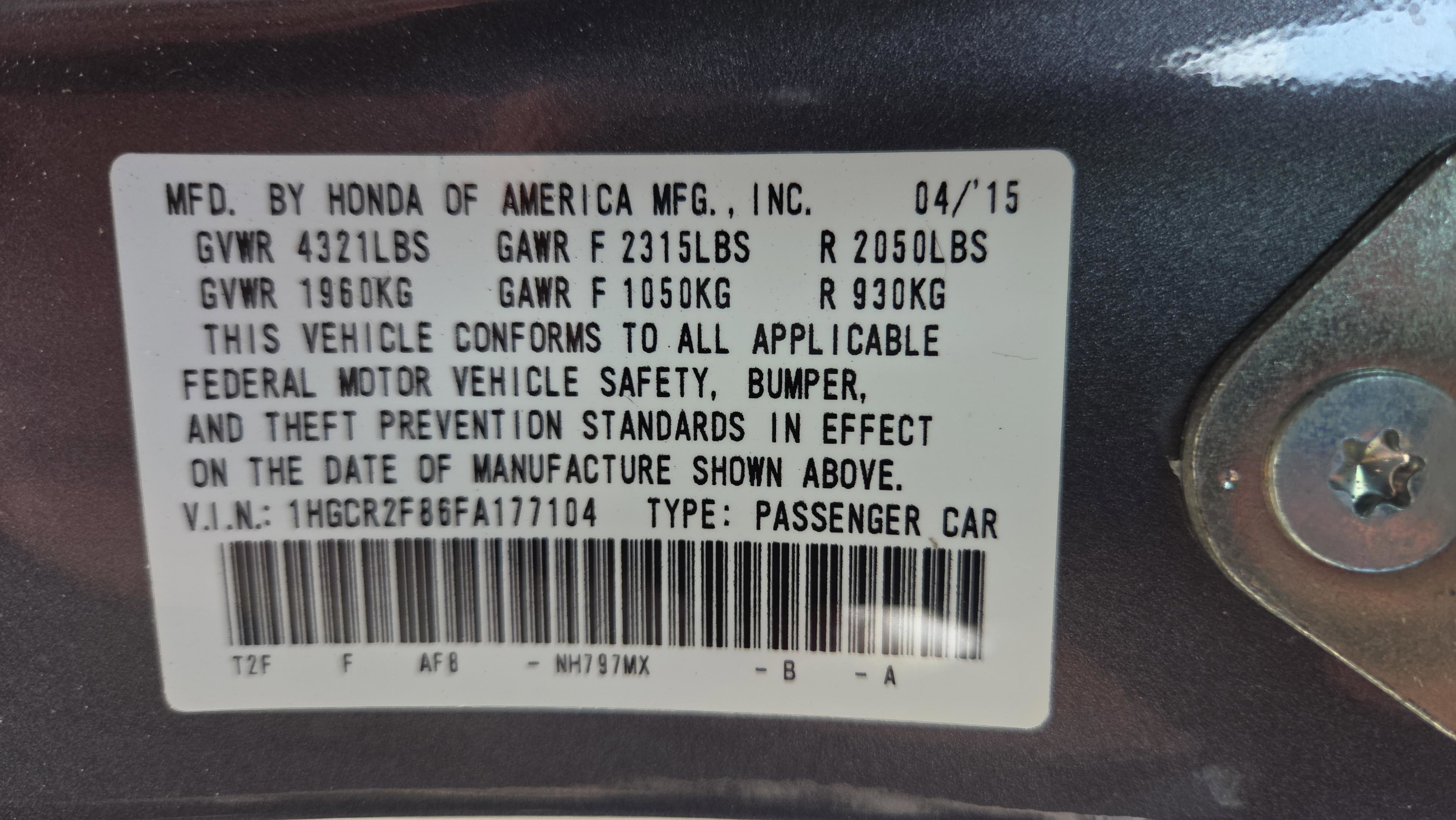 Used 2015 Honda Accord EX-L image 18