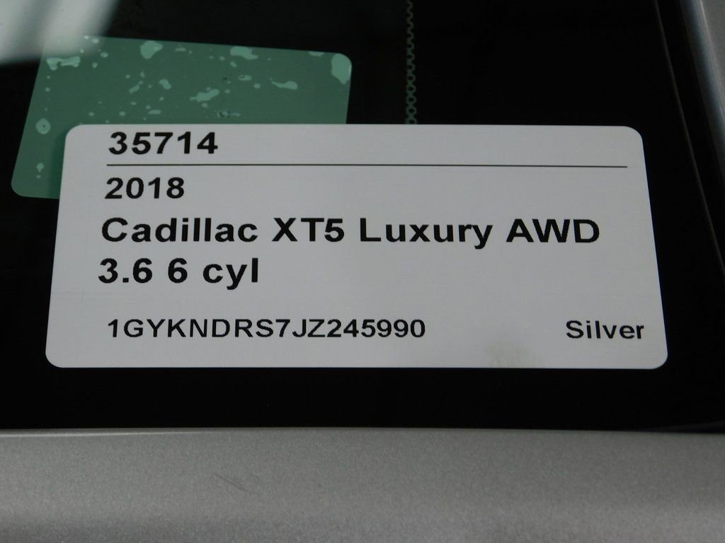 Used 2018 Cadillac XT5 Luxury image 97
