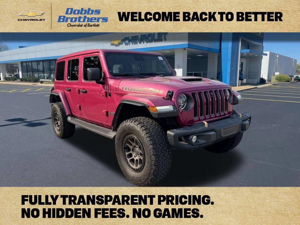 Used 2022 Jeep Wrangler Unlimited Rubicon w/ Xtreme Recon 35" Tire Package AWD/4WD image 1