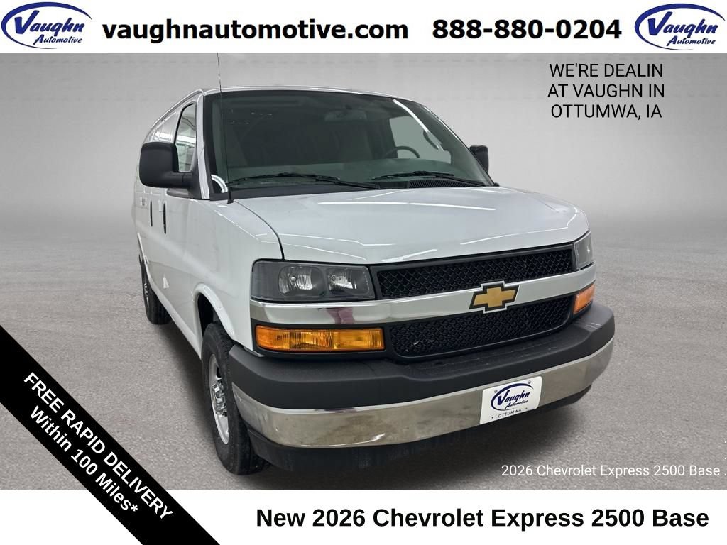 New 2026 Chevrolet Express 2500 w/ Driver Convenience Package