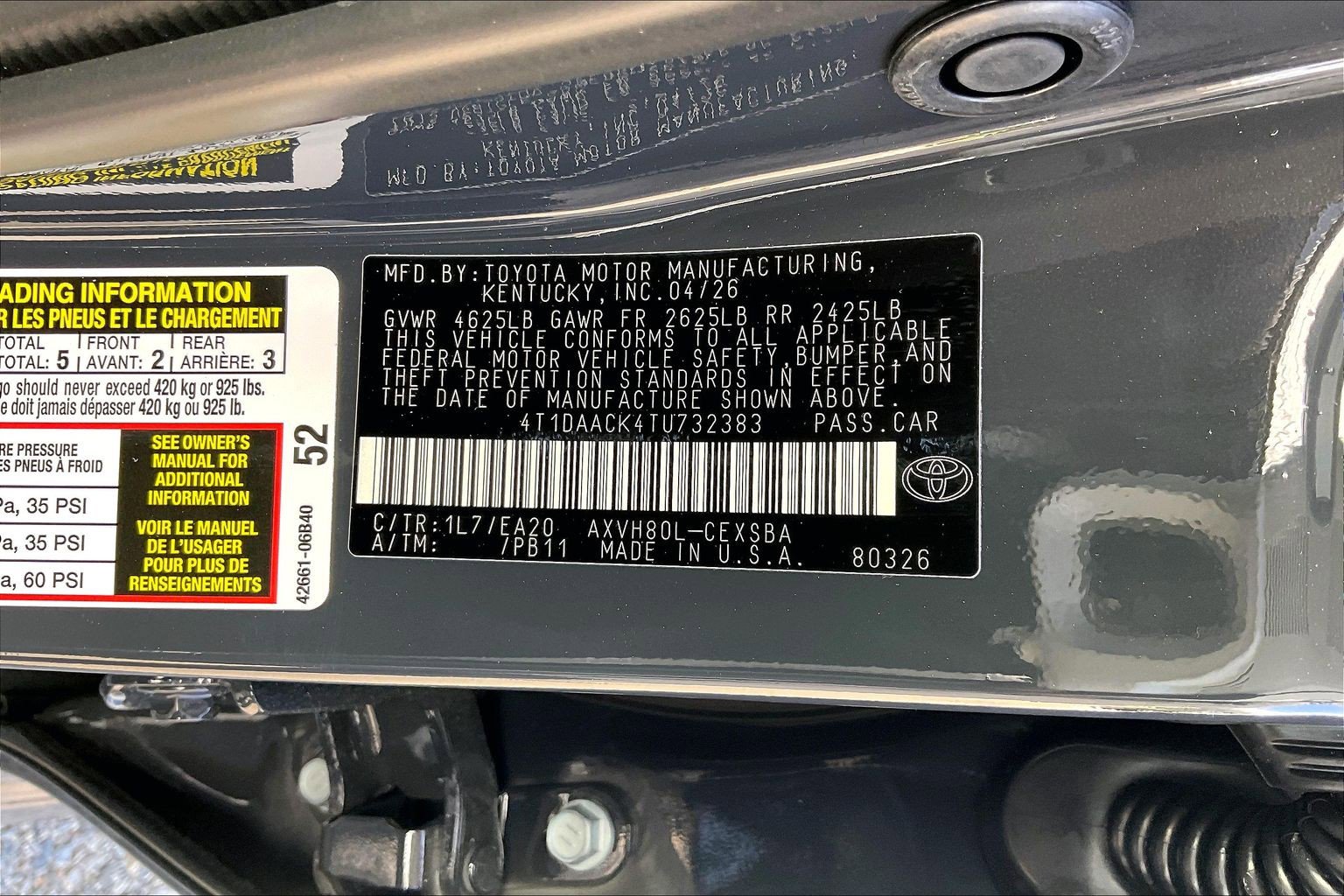 New 2026 Toyota Camry SE image 17