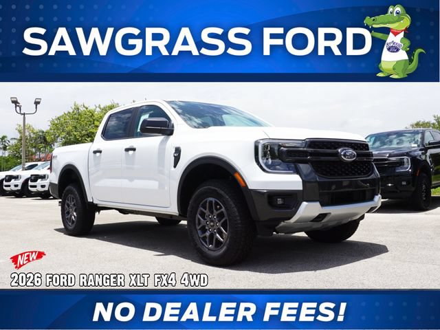New 2026 Ford Ranger XLT w/ FX4 Off-Road Package