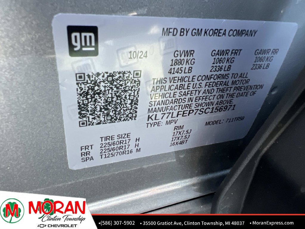 Used 2025 Chevrolet Trax LS w/ LS Convenience Package FWD image 20