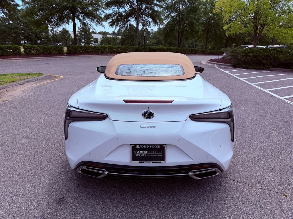 Certified 2024 Lexus LC 500 Convertible w/ Touring Package RWD image 22