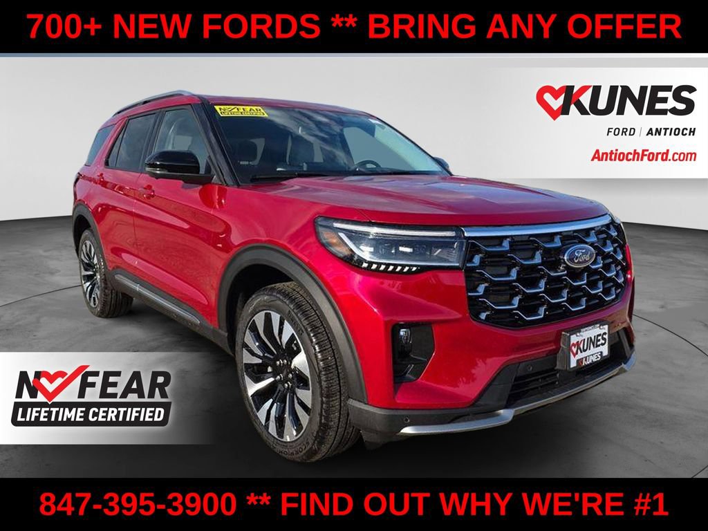 New 2026 Ford Explorer Platinum w/ LUX Leather Package AWD/4WD image 1