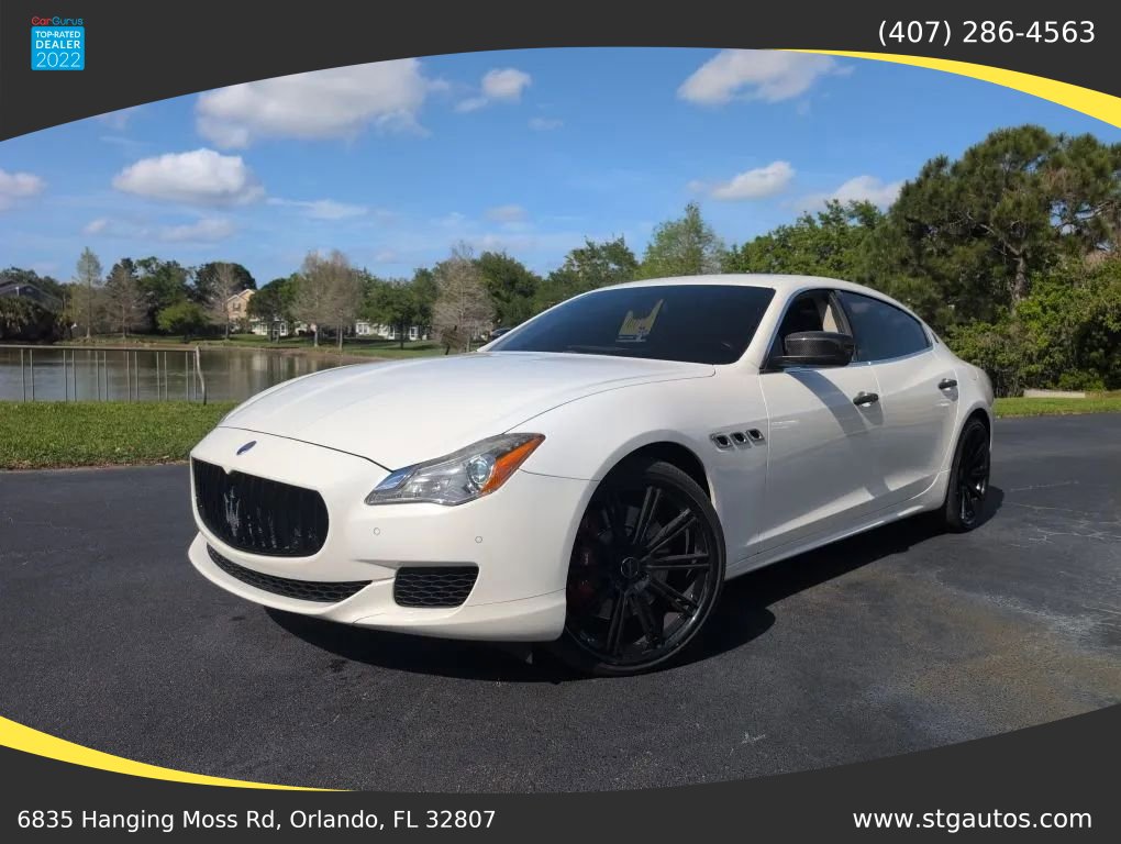 Used 2016 Maserati Quattroporte GTS