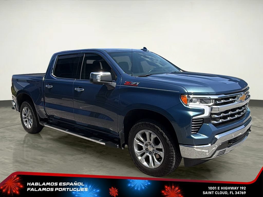 Certified 2024 Chevrolet Silverado 1500 LTZ w/ Technology Package AWD/4WD image 8