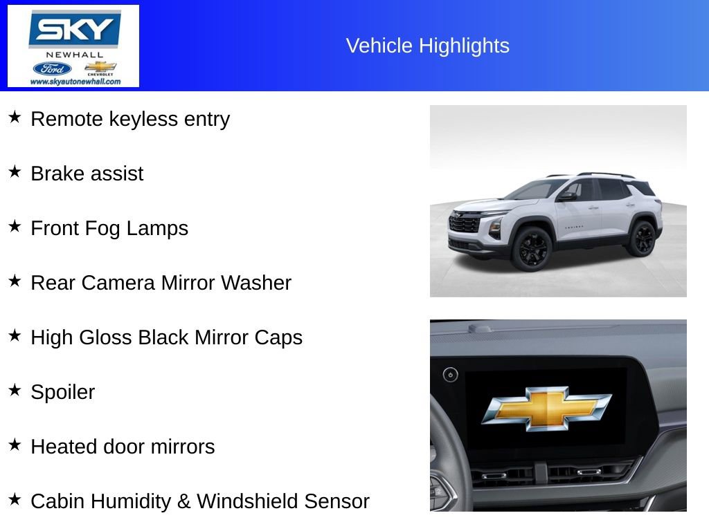 New 2025 Chevrolet Equinox LT w/ Convenience Package II image 26