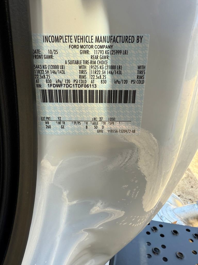 New 2026 Ford F750 2WD Regular Cab Super Duty image 16