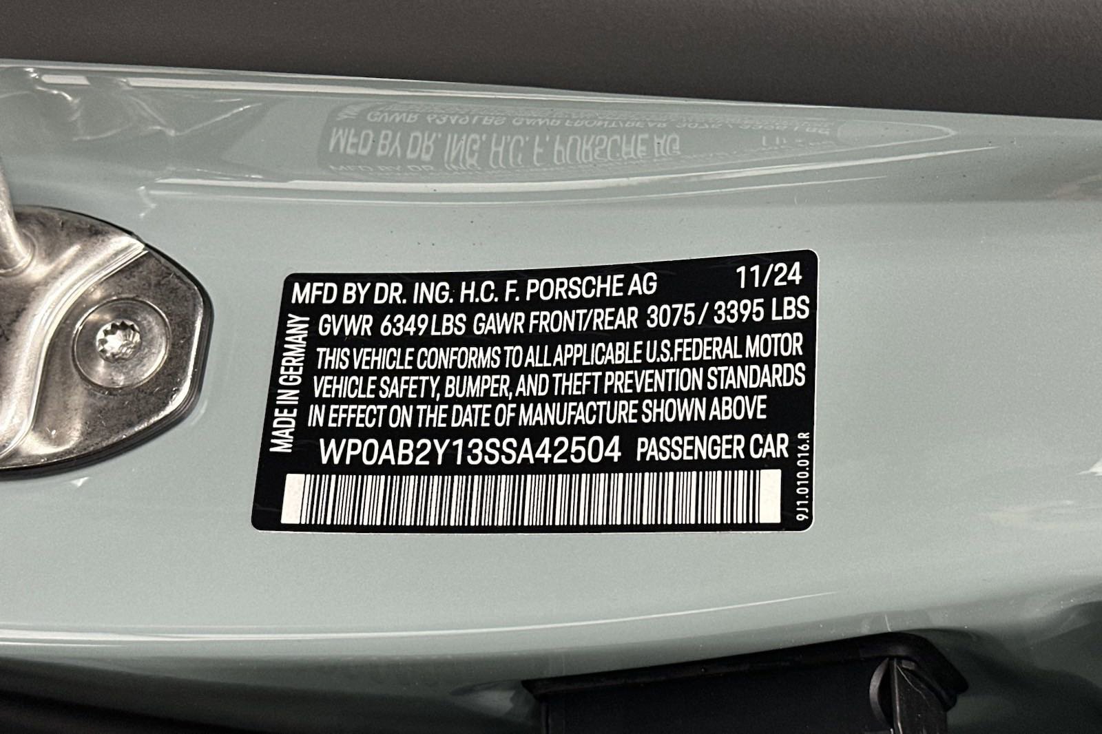 New 2025 Porsche Taycan 4S image 56