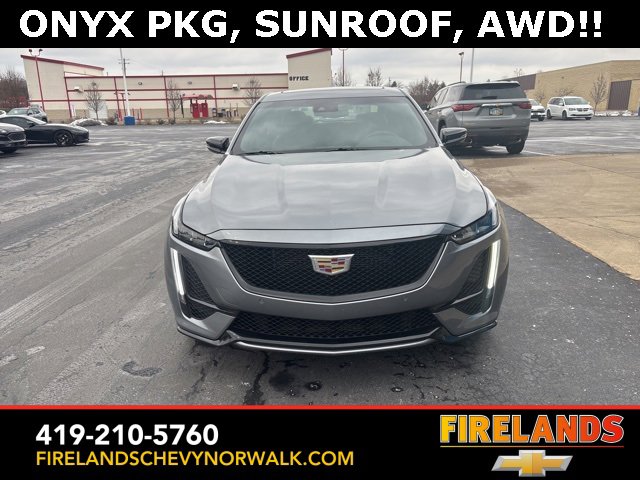 Certified 2022 Cadillac CT5 V w/ LPO, ONYX Package image 2