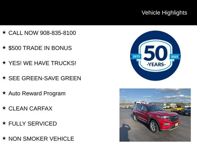 Used 2020 Ford Explorer XLT w/ Equipment Group 202A image 5