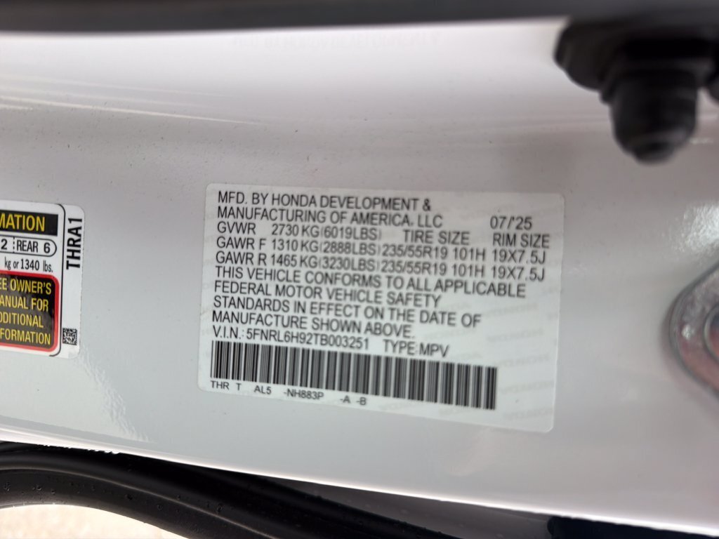 Certified 2026 Honda Odyssey Elite image 32