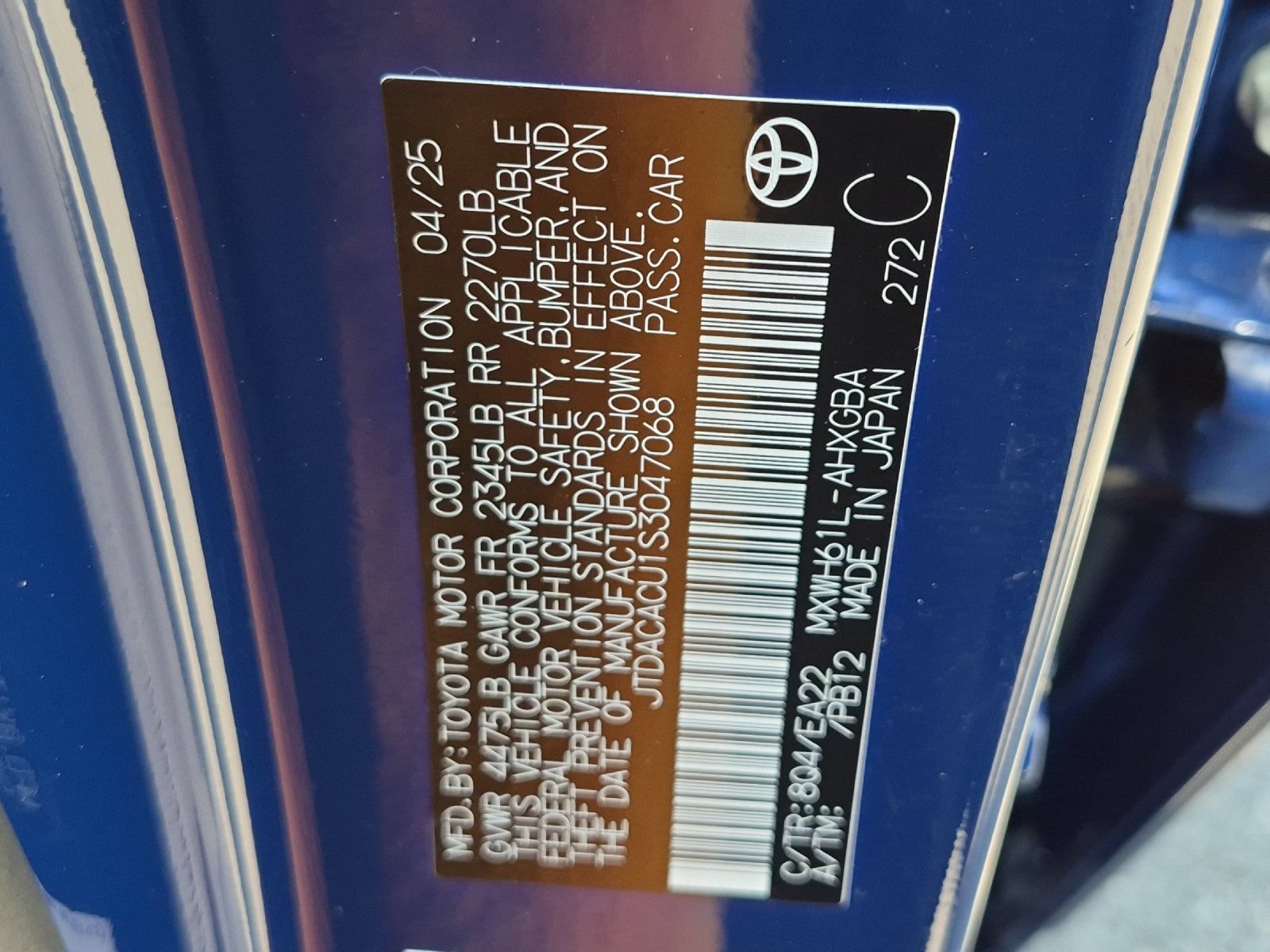 Certified 2025 Toyota Prius Plug-In Hybrid FWD image 25