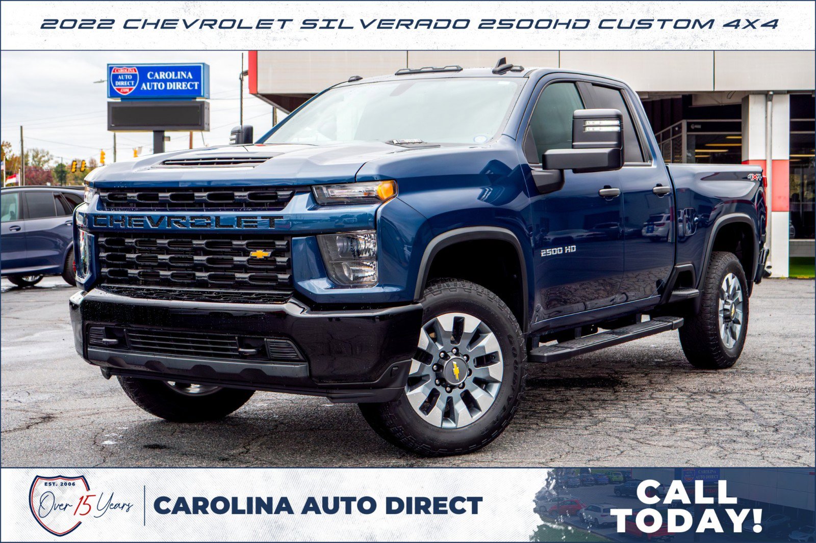 Used 2022 Chevrolet Silverado 2500 Custom w/ Custom Value Package