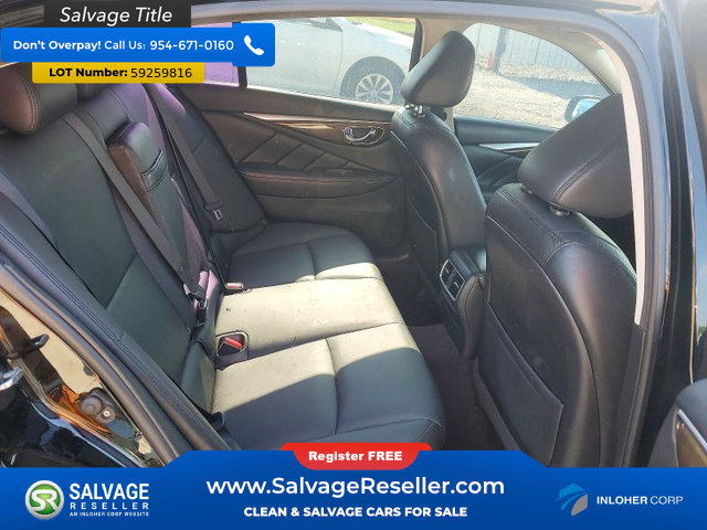 Used 2018 INFINITI Q50 Luxe w/ Essential Package (3.0T Luxe) RWD image 13